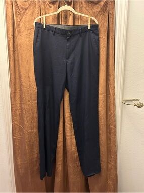 Chaps Men’s Classic Fit Flat Front Suit Pants